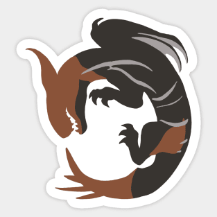 Highland Ravager Dragon Age Sticker